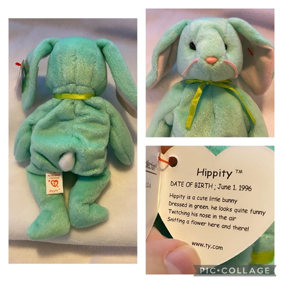 Ty Other - Set of 5 Beanie Babies from 1996 and 1997 with original hang tags